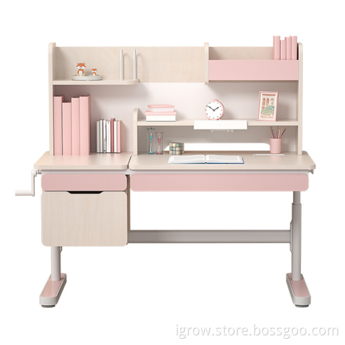 Adjustable children furniture sets children reading tables